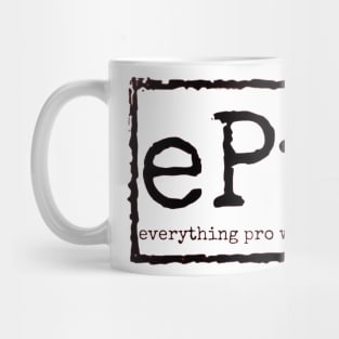 EPW Boxed Black Logo Mug